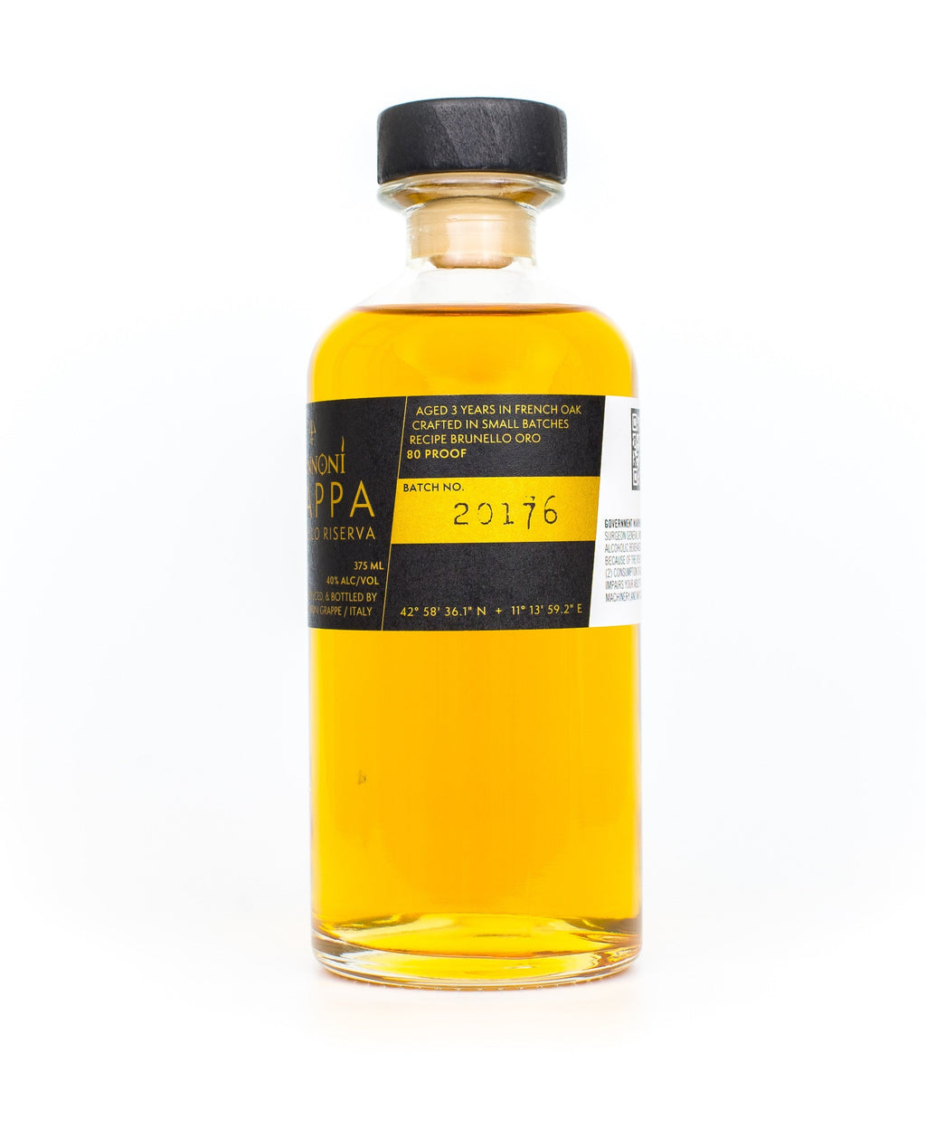 Nannoni Grappa di Brunello Riserva 375mL